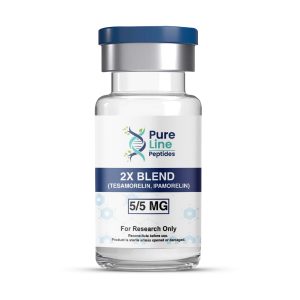 2X Blend Tesamorelin (5mg) / Ipamorelin (5mg)